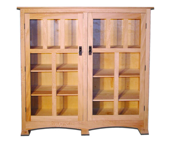 Double Door Tall Bookcase