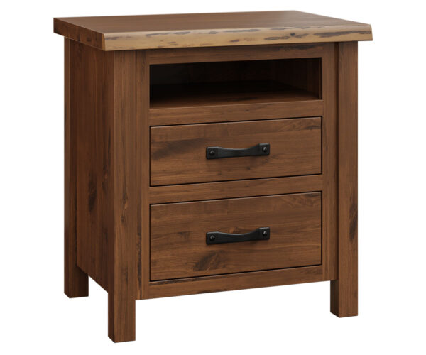 Last Frontier 2 Drawer Open Nightstand